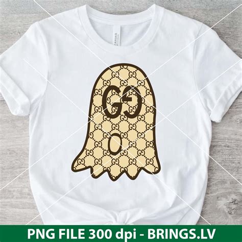 gucci ghost logo.